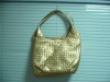 GOLD NYLON UTILITY LEISURE  BAG