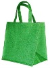 GREEN jute bag