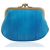 Gaia Eel Skin Leather Purse