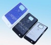 Galaxy S2 hard cover with leather back sticker