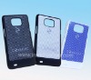 Galaxy S2 hard cover with leather back sticker