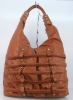 Gaungzhou factory shoulder bag cheap price lady bags PU material hot designs