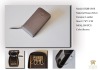 Genero antibacterial leather key wallet/key holder