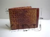 Gentleman Crocodile Leather Wallet