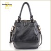 Genuine Cow Leather Bucket handbag design 2012 new handbags