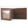 Genuine Cowhide Leather bifold men's wallet