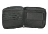 Genuine Cowhide Leather zip bifold mens wallet