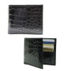 Genuine Crocodile Skin Wallet