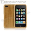 Genuine Handcrafted Bamboo Wood Case Cover For Apple for iPhone 4 4G IP-202