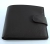 Genuine Just Leather Mens Wallet Card Holder Brown