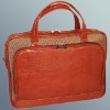 Genuine Leather Briefcase with multifunction