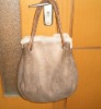 Genuine Leather Genuine Fur Handbag