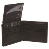 Genuine Leather Mens bifold wallet