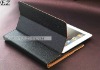 Genuine Leather PCARO Portfolio for iPad2 Black/Red IP-0985