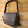 Genuine Leather Shoulder Satchel Bag vintage tab man 14'' Notebook