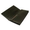 Genuine Leather Travel Wallet with Cheque book holder