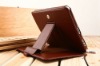 Genuine Leather Trellised Tablet Cover Case 9.7'' with Card Slots