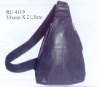Genuine Leather backpack, men leather backpacks and one strap leather backpack