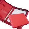 Genuine Leather portfolio case in red color