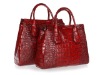 Genuine bags.Corcodile leather handbag totes bag design 2012