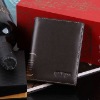 Genuine cow leather wallet for men