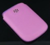 Genuine leather Case Pouch For Blackberry 9900 9930
