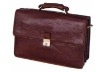 Genuine leather Leather business bag