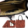 Genuine leather bag with Orange flax for 11'' laptop bag--HOT SELLING!!!