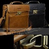 Genuine leather briefcase,leather briefcase for laptop ,leather laptop briefcase