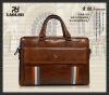 Genuine leather briefcase made in China