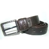 Genuine leather buckle belts for man