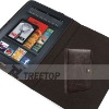 Genuine leather case for Kindle fire case--hot selling!!