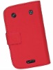 Genuine leather case for blackberry 9900 9930