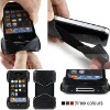Genuine leather case for iphone 4 with elastic--hot selling!!!