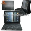 Genuine leather case with bluetooth keyboard for ipad2