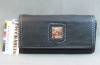 Genuine leather cheque wallet