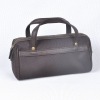 Genuine leather cosmetic bag