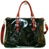 Genuine leather fashion shiny handbags