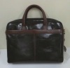 Genuine leather laptop bag