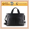 Genuine leather laptop briefcase