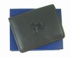 Genuine leather men's magic wallet&card holder