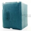 Genuine leather smart stand protective case for ipad2