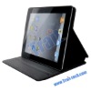 Genuine leather stand case for ipad 2