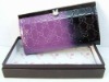Genuine leather wallet purple purple wallet hot new