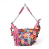 Genuine sheepskin leather Handbag 100771