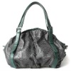 Genuine snake leather hanbag