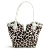 Giraffe Print Clasp Bag