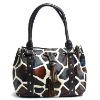 Giraffe Print Downtown Handbag