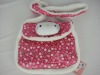 Girls cute shoulder bag with plush hello kitty doll