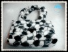 Girls' fashion tweed handbag